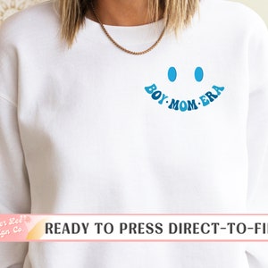 In My Boy Mom Era, Mama DTF Transfers, Ready to Press, T-shirt Transfers, Heat Transfer, Ready to Ship Direct to Film, Retro, Taylor