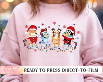 DTF Transfers, Ready to Press, T-shirt Transfers, Heat Transfer, Direct to Film, Screen Print Transfer for Kids, Youth Direct to Film Blue