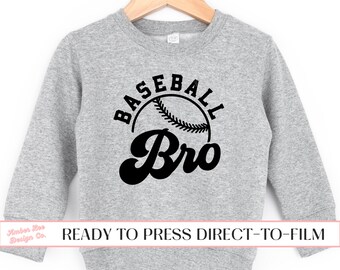 Baseball Brother DTF Transfers, Ready to Press, T-shirt Transfers, Heat Transfer, Direct to Film, Baseball Prints, Retro Baseball