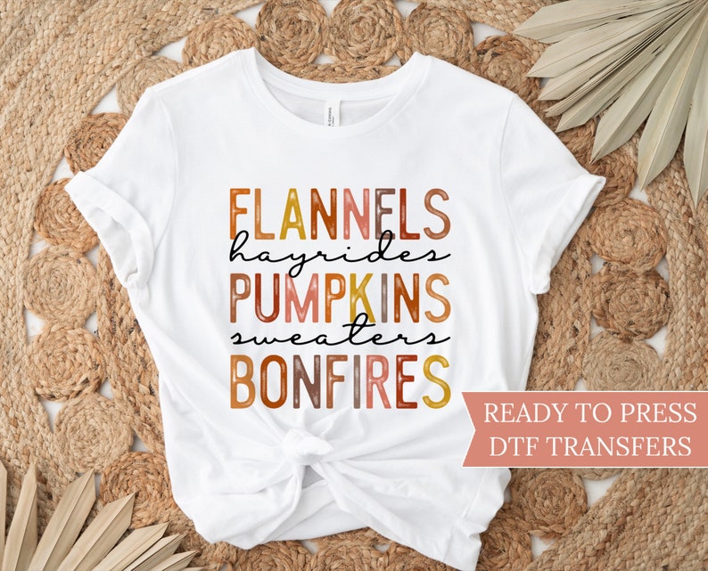 DTF Transfers Ready to Press Tshirt Transfers Heat Etsy