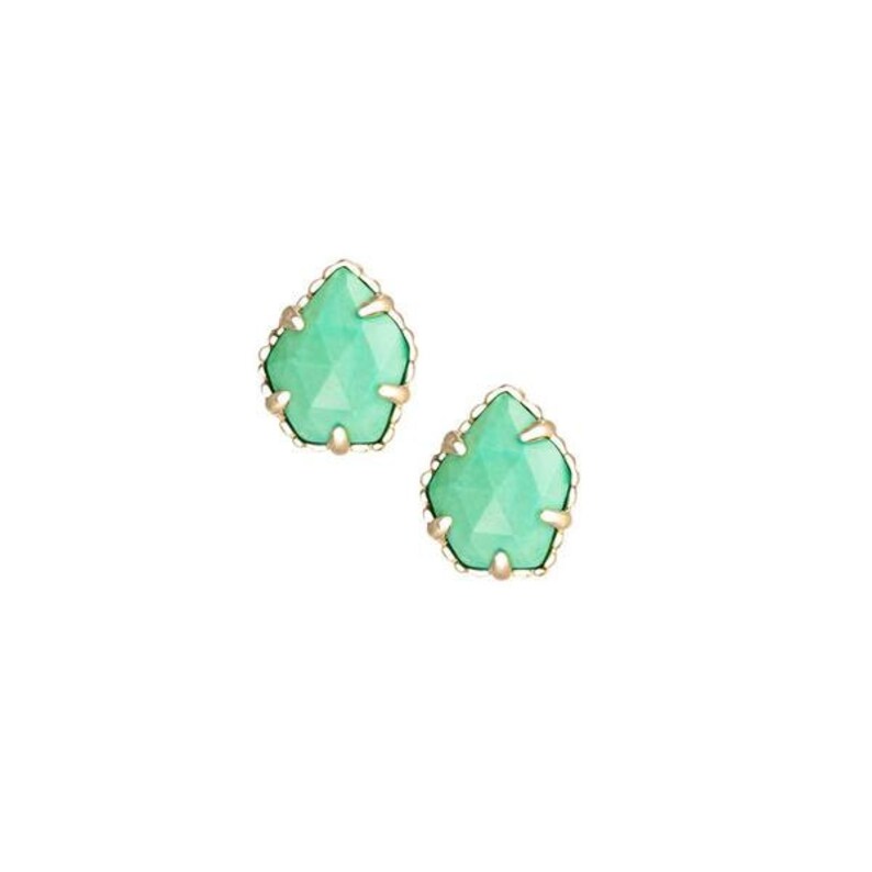 Chalcedony Stud Earrings