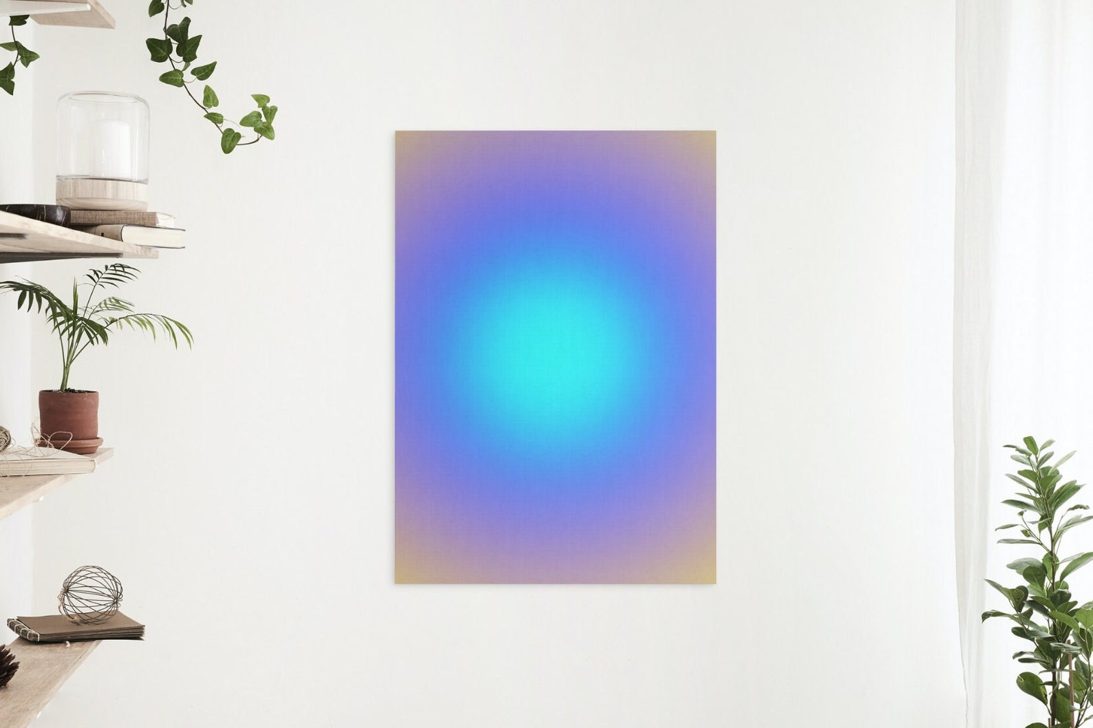 Aura Poster Aesthetic Ethereal Art Spiritual Art Print Etsy