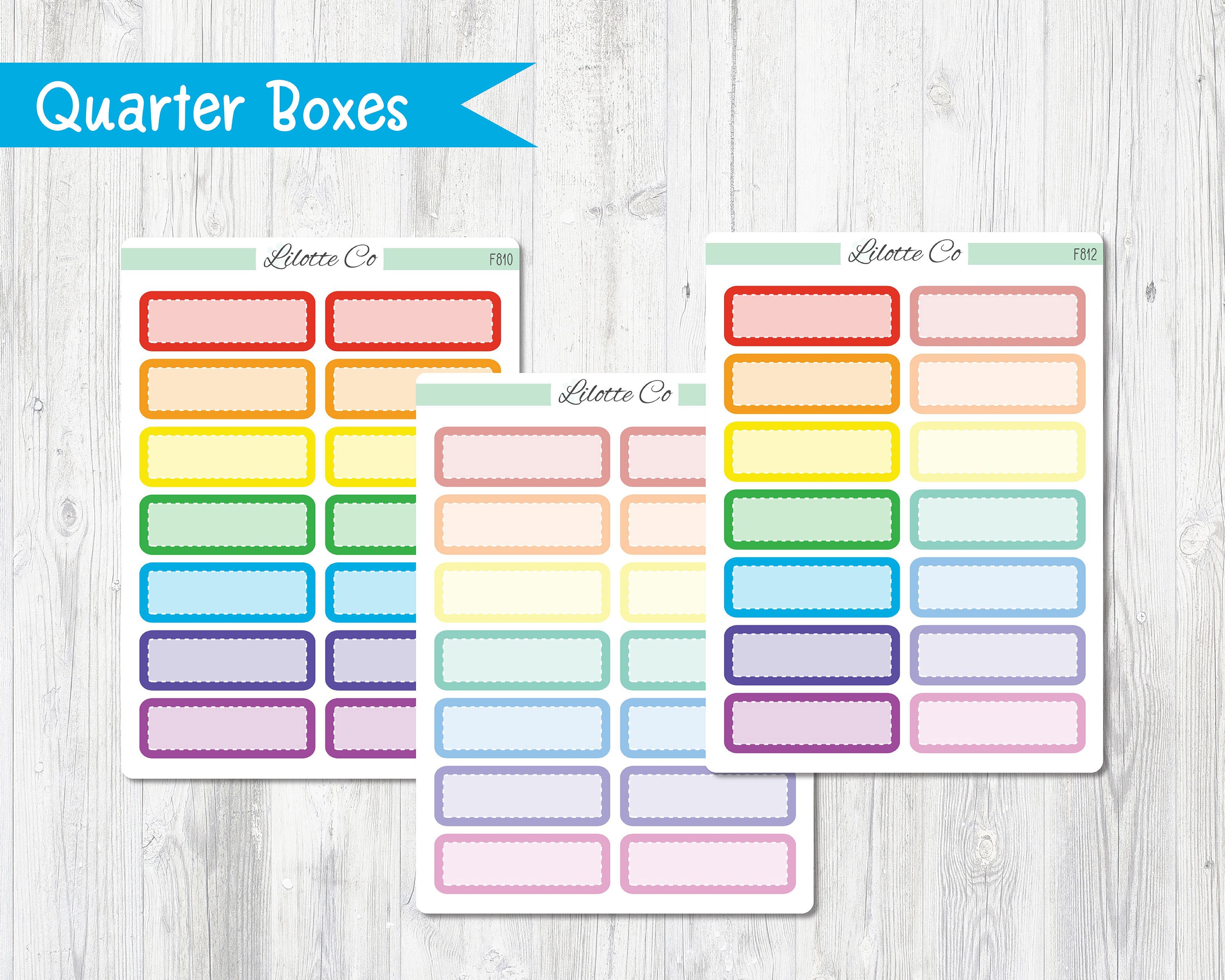 Colorful Appointment Stickers