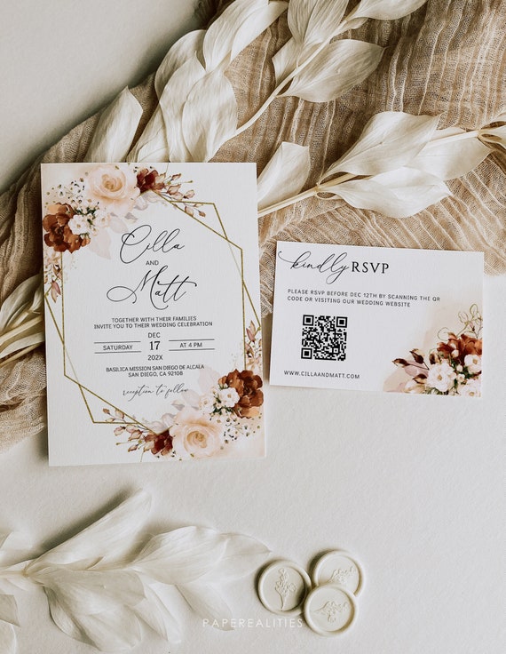 Wedding Invitation in PDF - FREE Template Download