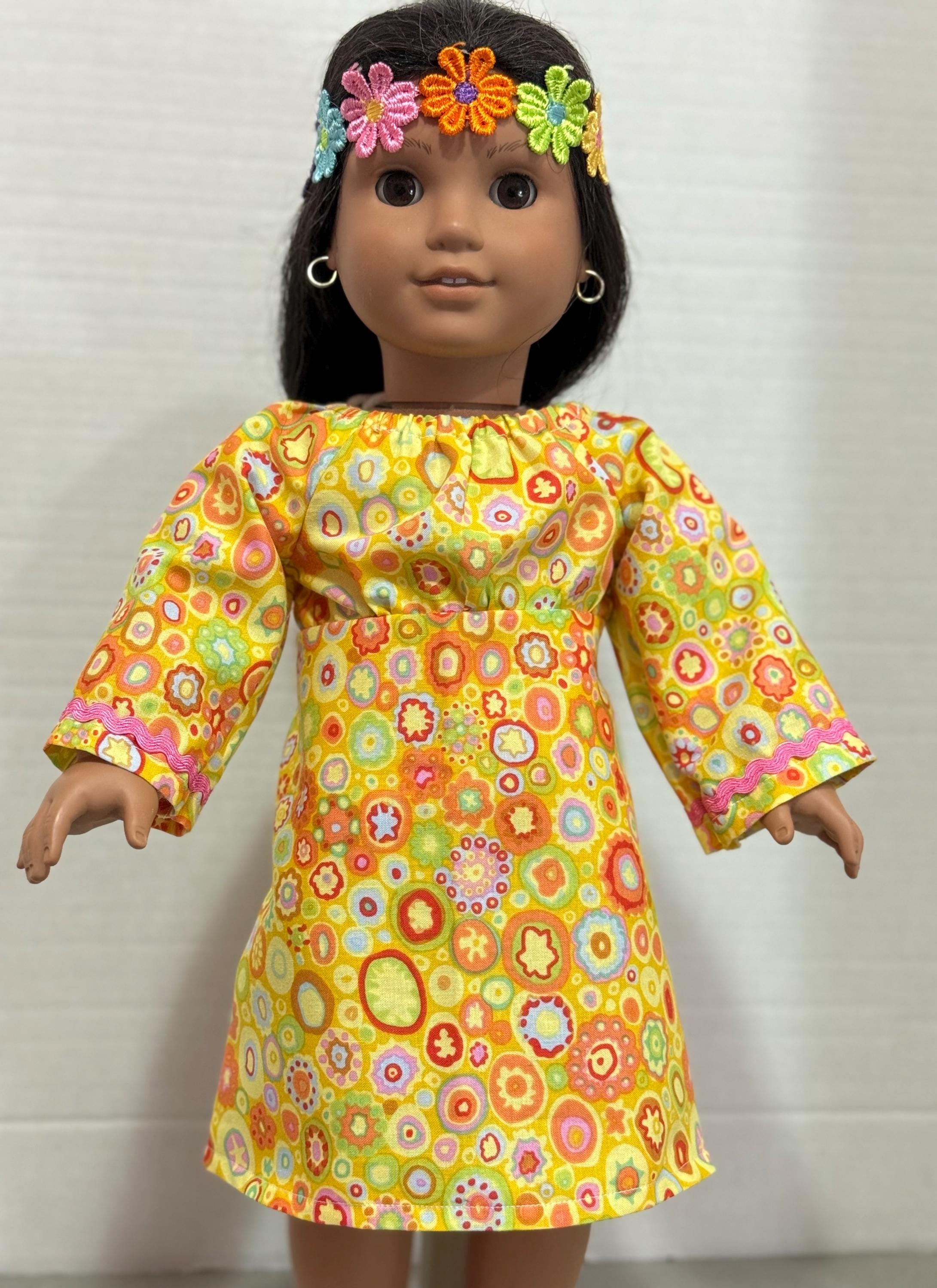 アメリカンペーパー American Girl Doll 60s Dress - Etsy
