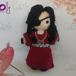 Crochet PATTERN- Hua Cheng - Heaven Official’s Blessing - PDF tutorial English/Español - DIGITAL instant download pattern