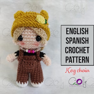 Crochet PATTERN - HAN Stray Kids - PDF tutorial English/Español - Digital instant download pattern