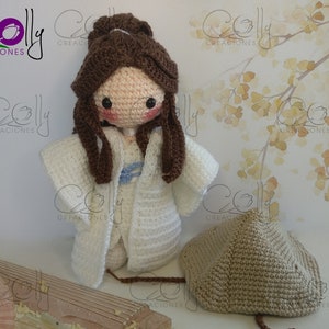 Crochet PATTERN- Xie Lian - Heaven Official’s Blessing - Tutoriel PDF Anglais/Español - Modèle de téléchargement instantané NUMÉRIQUE