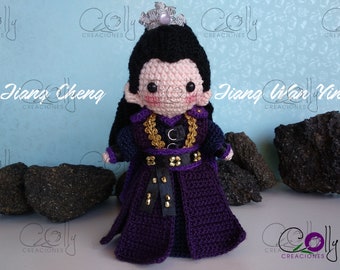 Crochet PATTERN - JIANGCHENG/Jiang Wanyin - The Untamed - Spanish PDF tutorial - digital file