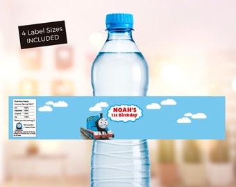 Thomas the Train Water Bottle Labels - Etsy