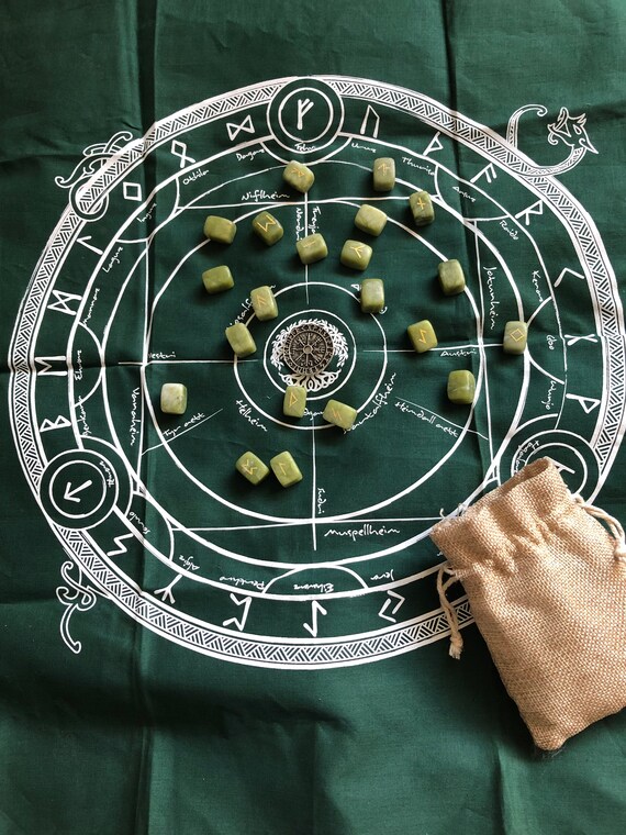 Rune Casting Throwing Etsy