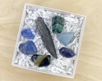 The Rock or the River : Decision Boosting Crystals + Palo Santo Kit
