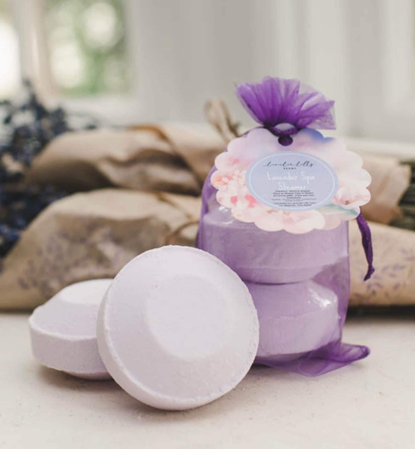 Lavender Spa Shower Steamer Etsy