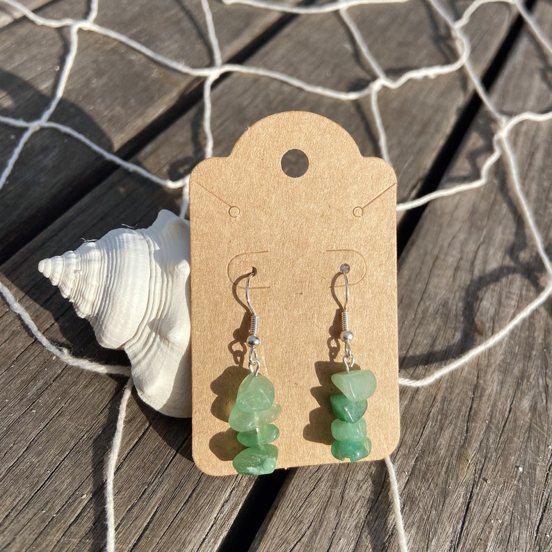 Seafoam Green Amazonite Earrings