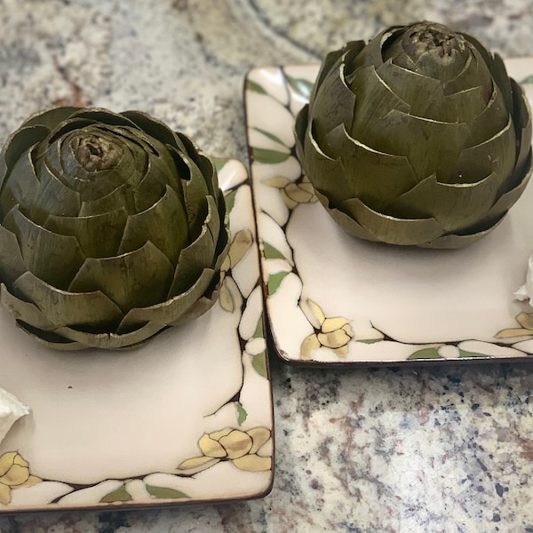 Steamed Garlic Artichoke Recipe