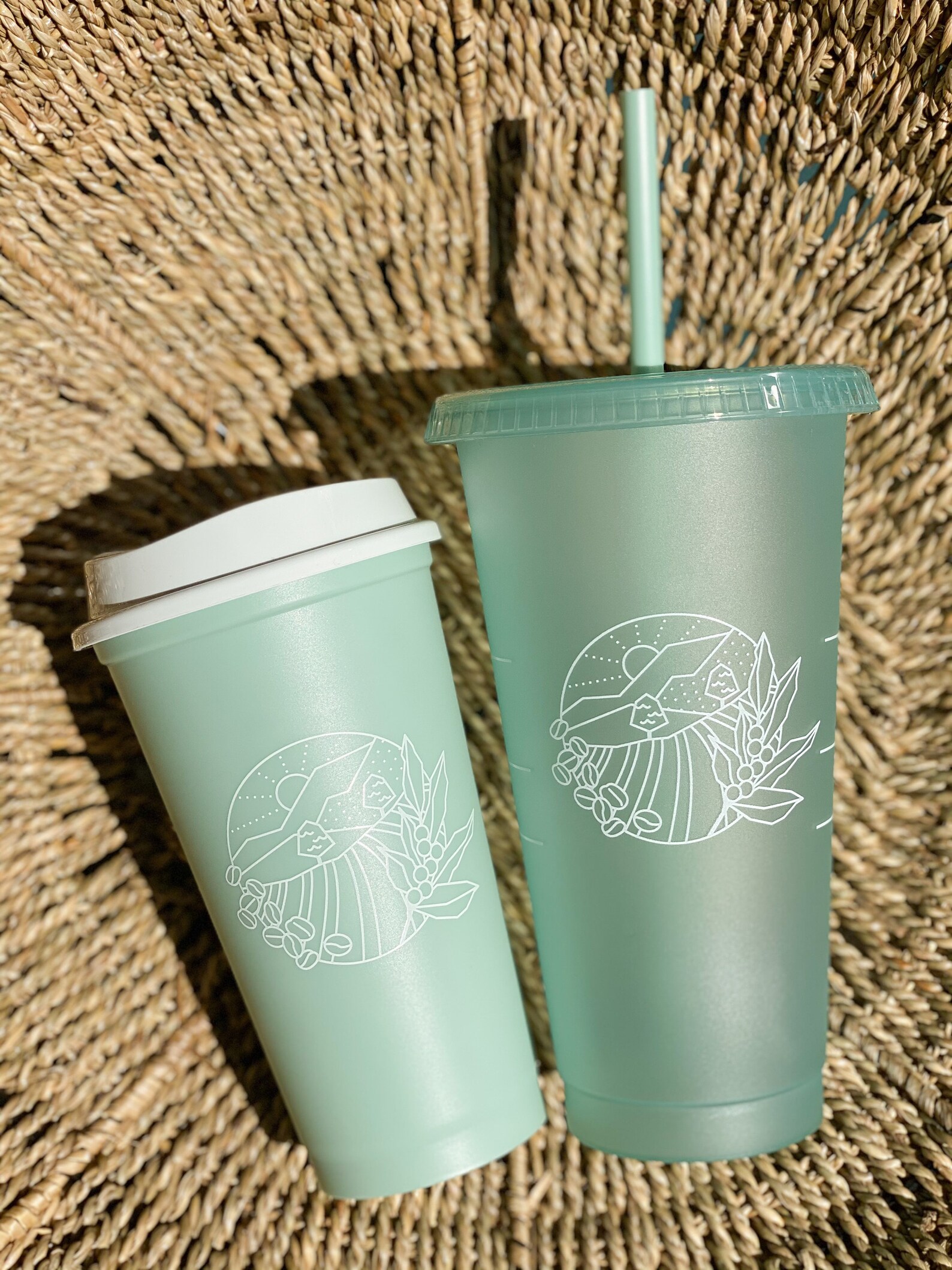 Limited Edition Earth Day Starbucks Cup Earth Day Starbucks Etsy