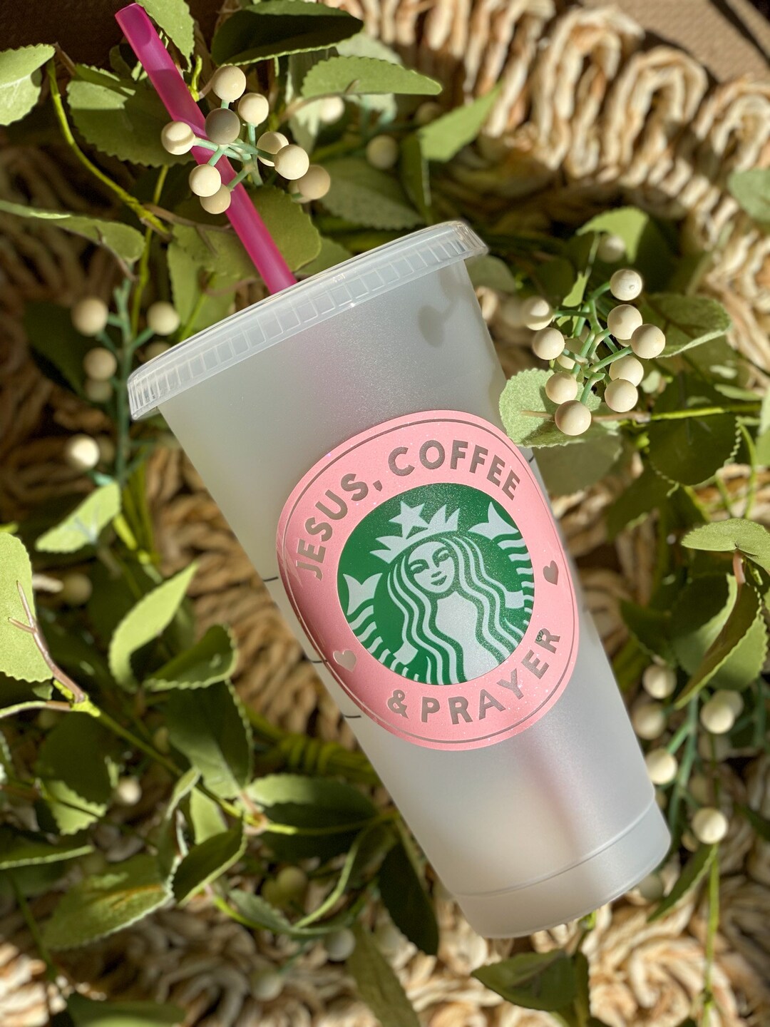 Christian Starbucks Cup, Christian Cold Cup, Team Jesus Starbucks Cup