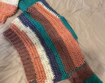 Chunky Crochet Sweater