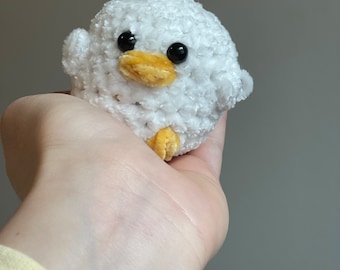 Small Crochet Duck