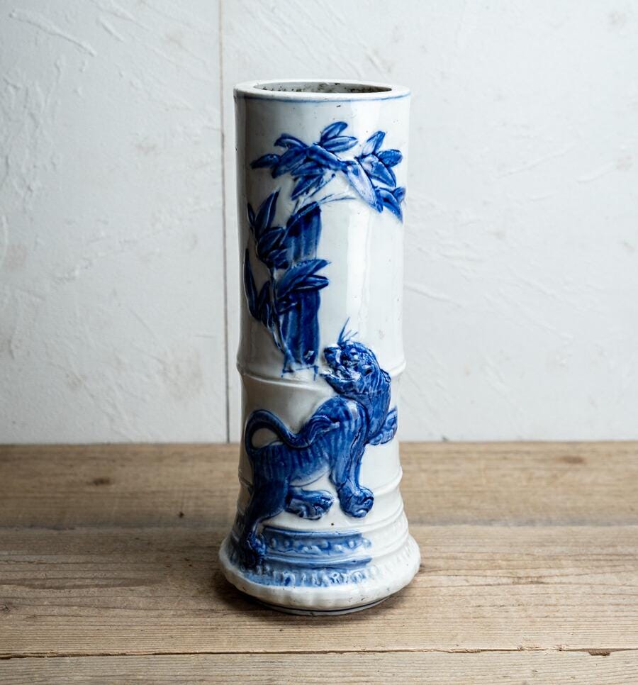 Japanese blue vase - Etsy 日本