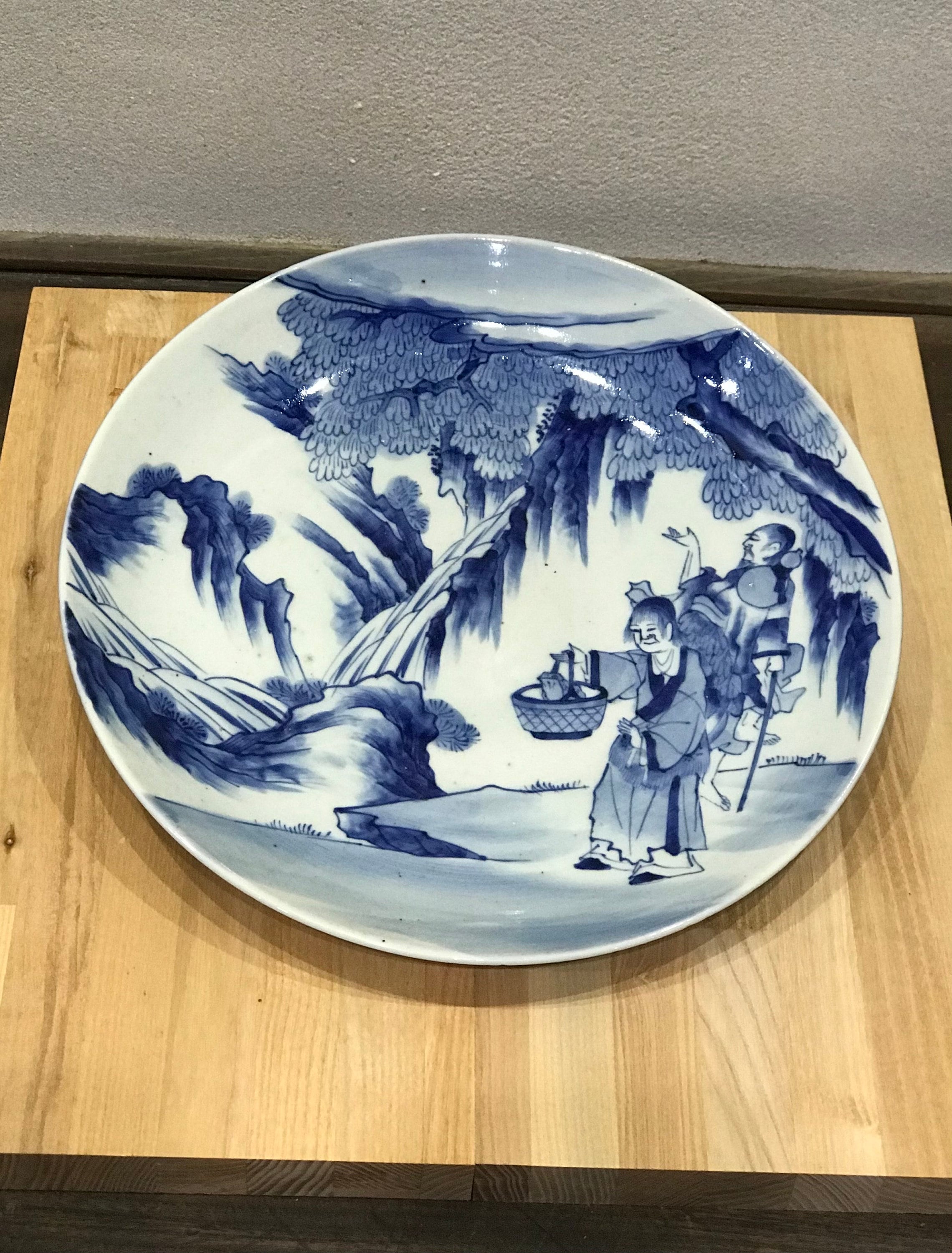 Blue and white plates animals - Etsy 日本