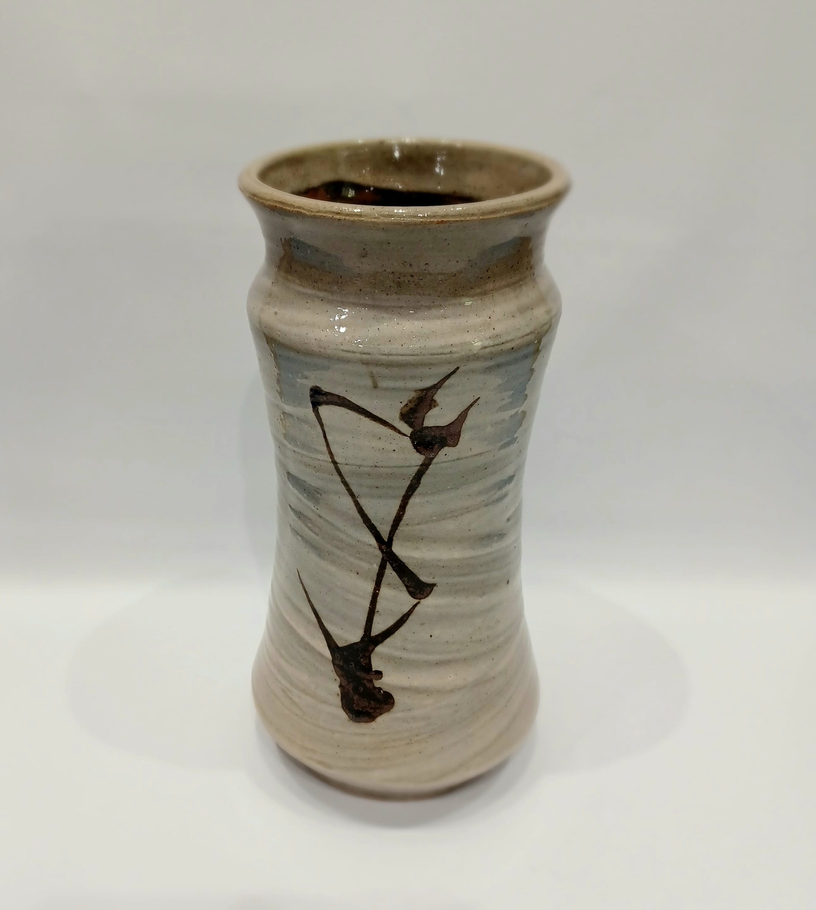 益子焼　浜田庄司？　花瓶 益子焼 花瓶 浜田庄司 濱田庄司 - Etsy 日本