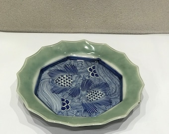 清朝時代のアンティーク青磁皿 - Etsy 日本