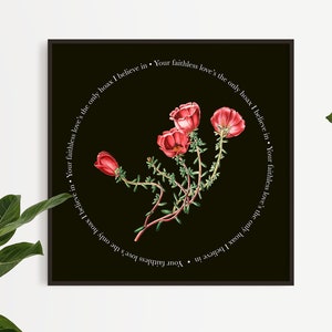Your Faithless Love ~ folklore print Instant Digital Download ~ Printable Art