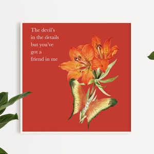 You Got a Friend in Me ~ folklore print Instant Digital Download ~ Printable Art
