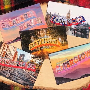 Cartes postales / Estampes style vintage amoureux