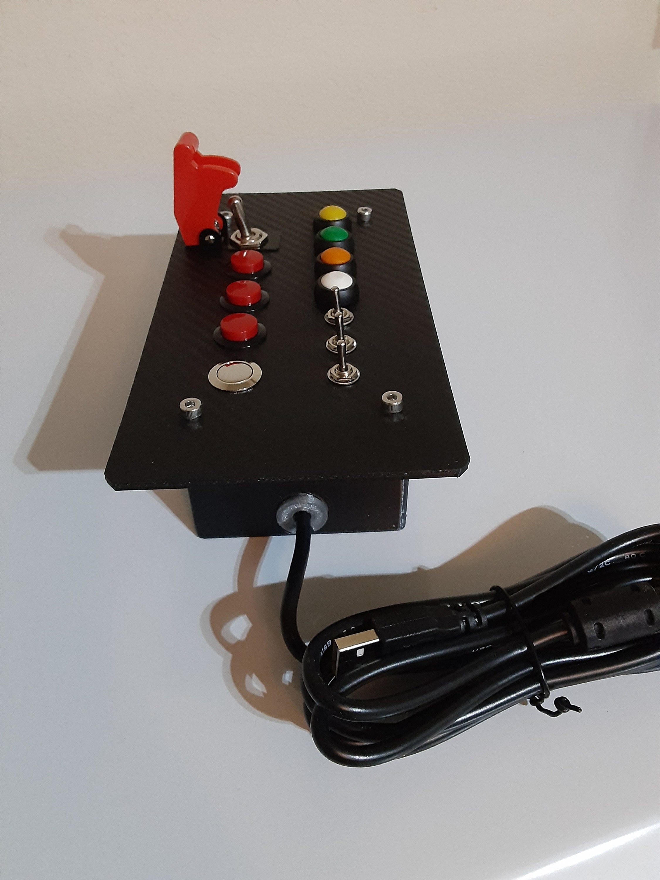 12-function USB Button Box – Sim Racing, Flight, Truck PC Games - Etsy