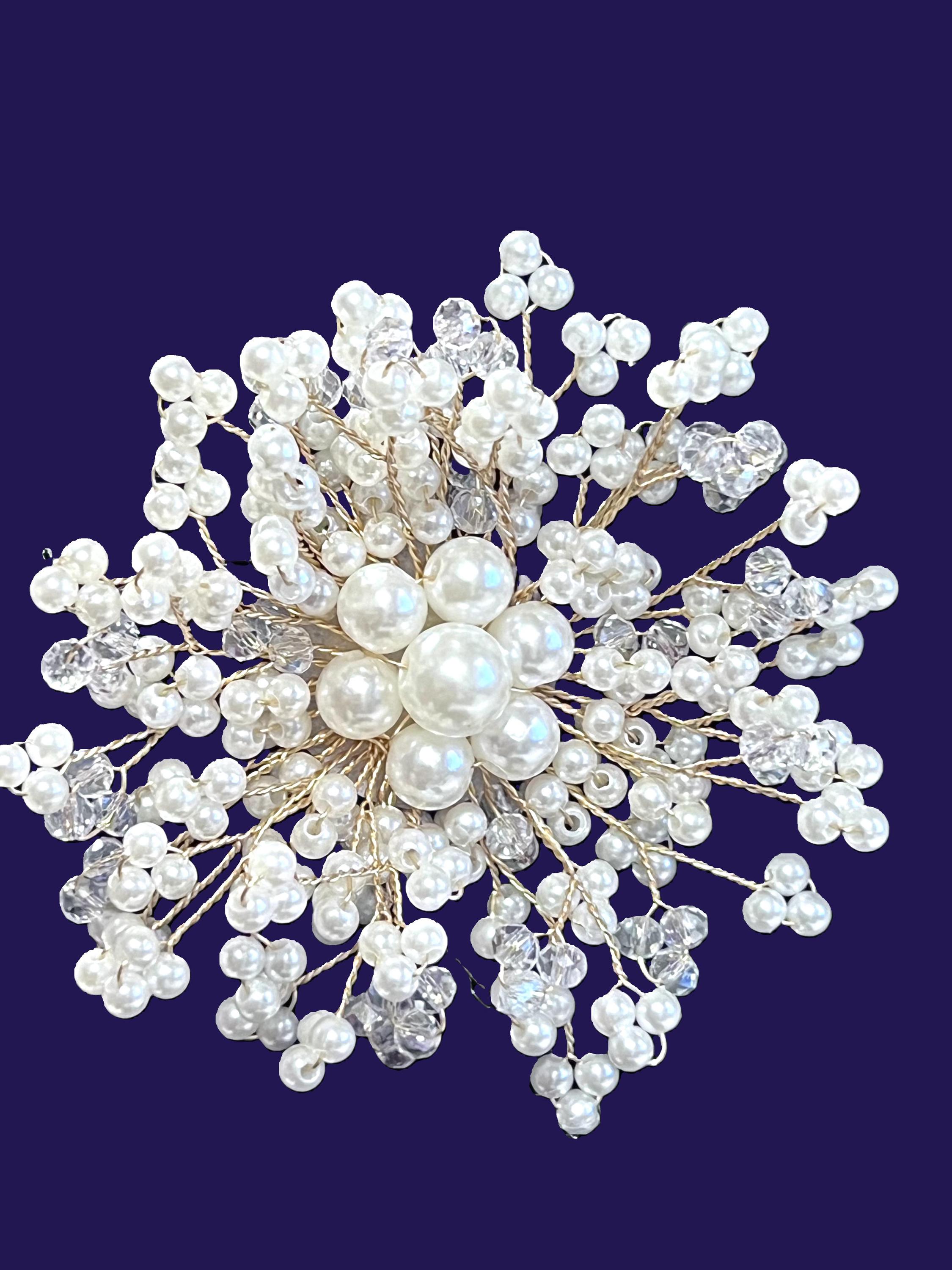 3 Pearl Brooch - Etsy