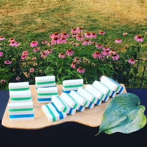 Eucalyptus and Rainwater Soap| Cooling and Calming