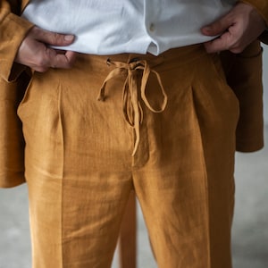 Linen Pants Men -  Denmark