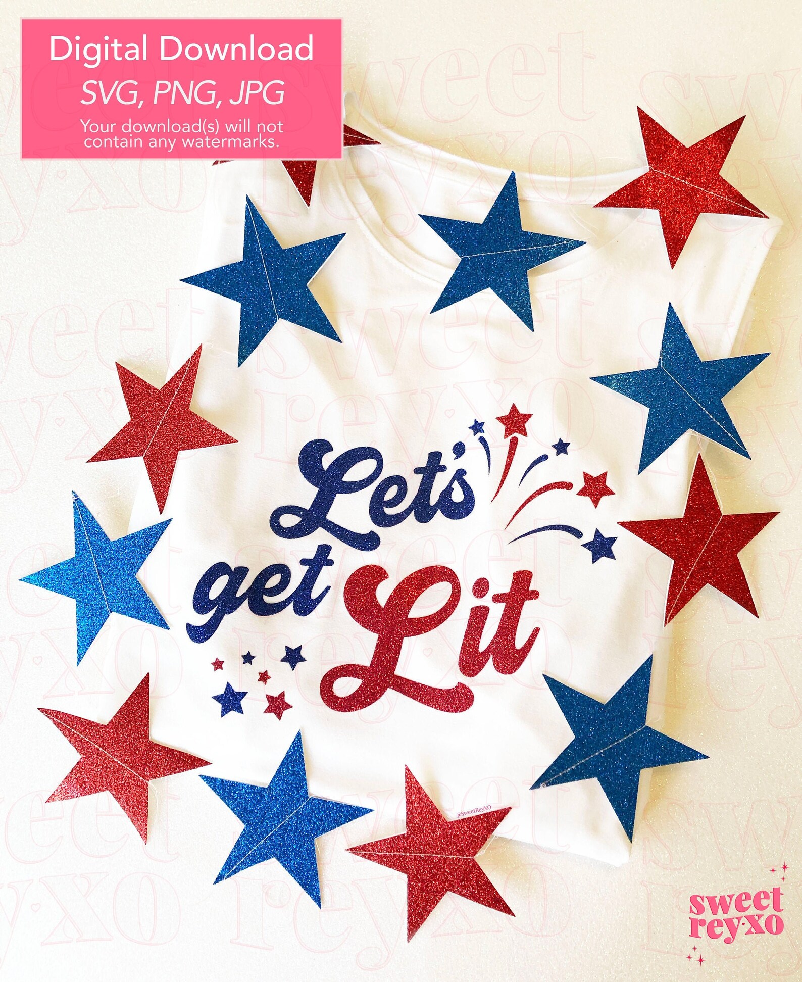 Fourth of July SVG, Let's Get Lit SVG, Let's Get Lit Fourth of July ...