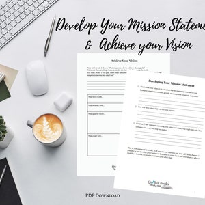 Develop a Mission Statement, Vision Statement, and Set Goals for your Business