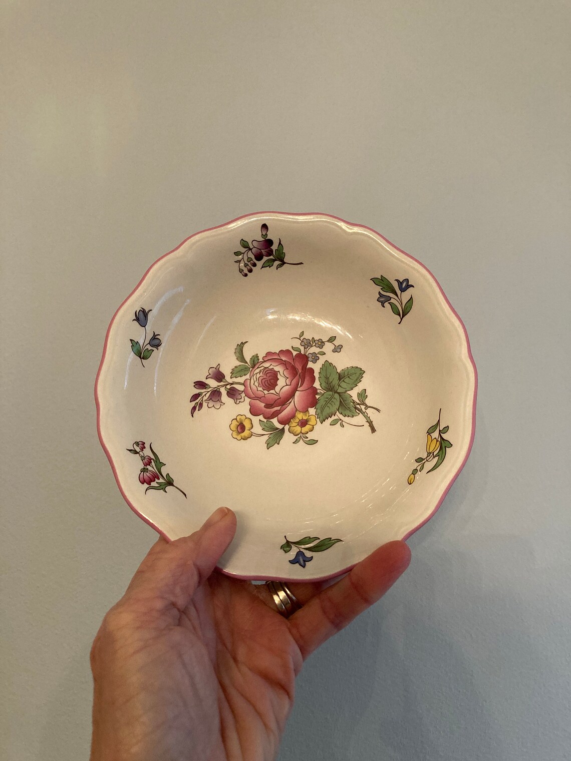 Spode Marlborough Sprays Cereal Bowl English Earthenware in Etsy