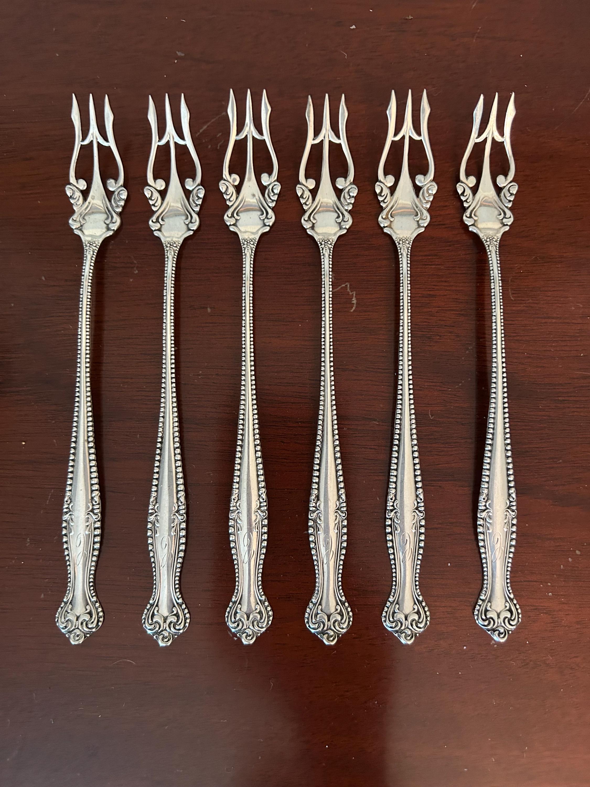 Antique Oyster Fork - Etsy