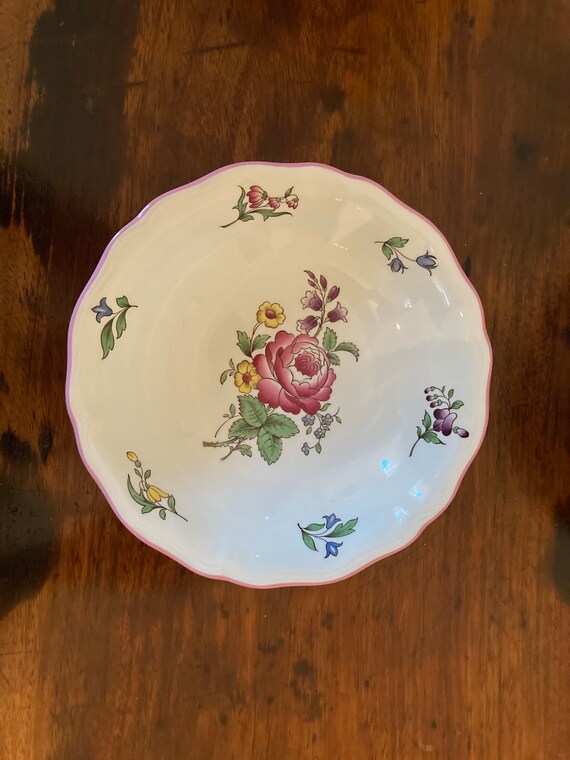 Spode Marlborough Sprays Cereal Bowl English Earthenware in Etsy