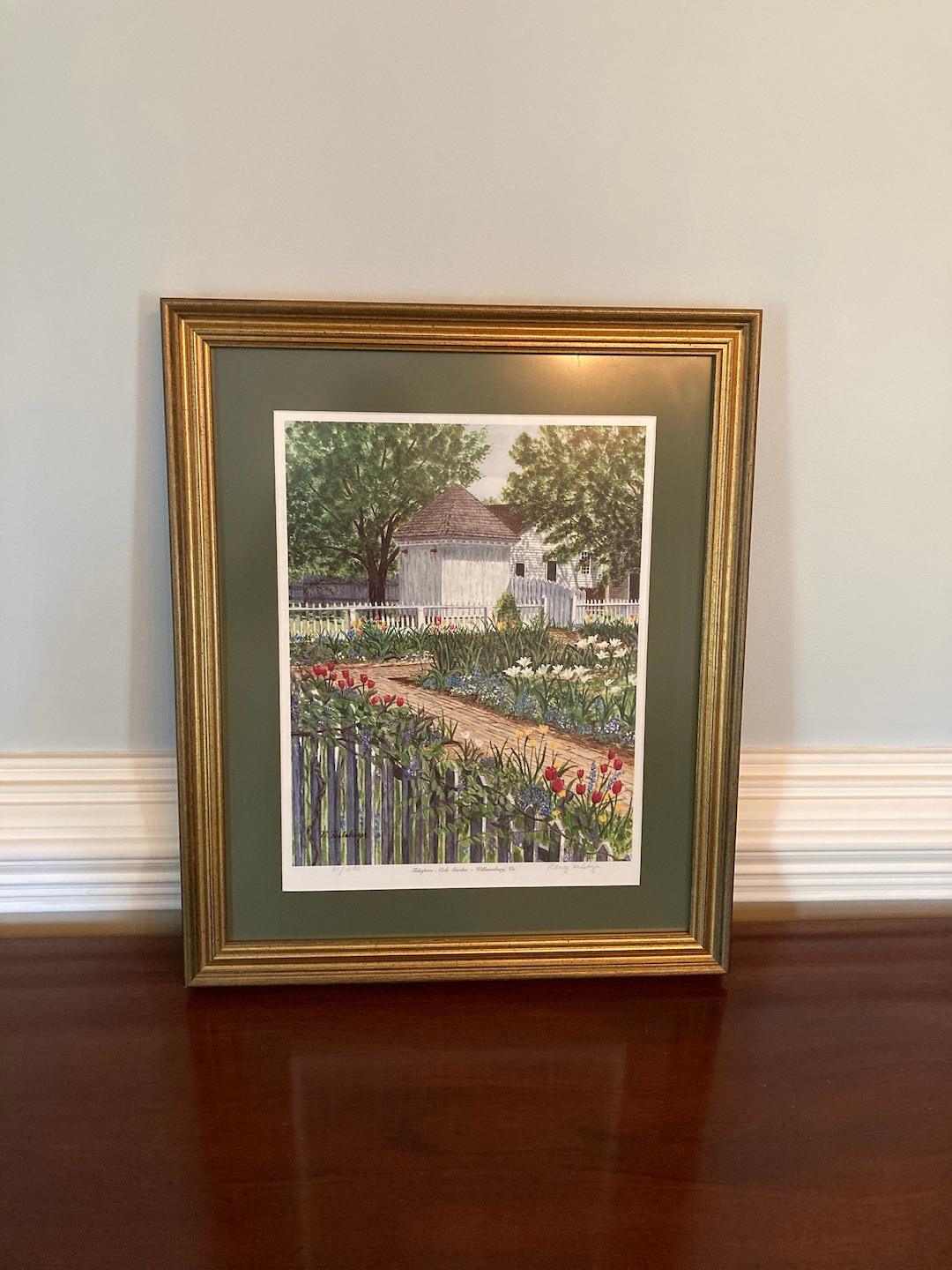 Signed and Numbered Print by Nancy Hulshizer, Nicely Matted and Framed