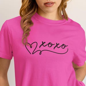 xoxo svg, Umarmungen und Küsse SVG PNG PDF, Valentines xoxo shirt, xoxo printable, Valentinskarte, xoxo cricut, Cricut Joy, Cricut Maker, Siser