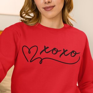 xoxo svg, abbracci e baci SVG PNG PDF, maglietta xoxo di San Valentino, xoxo stampabile, biglietto di San Valentino, xoxo cricut, cricut joy, cricut maker, siser