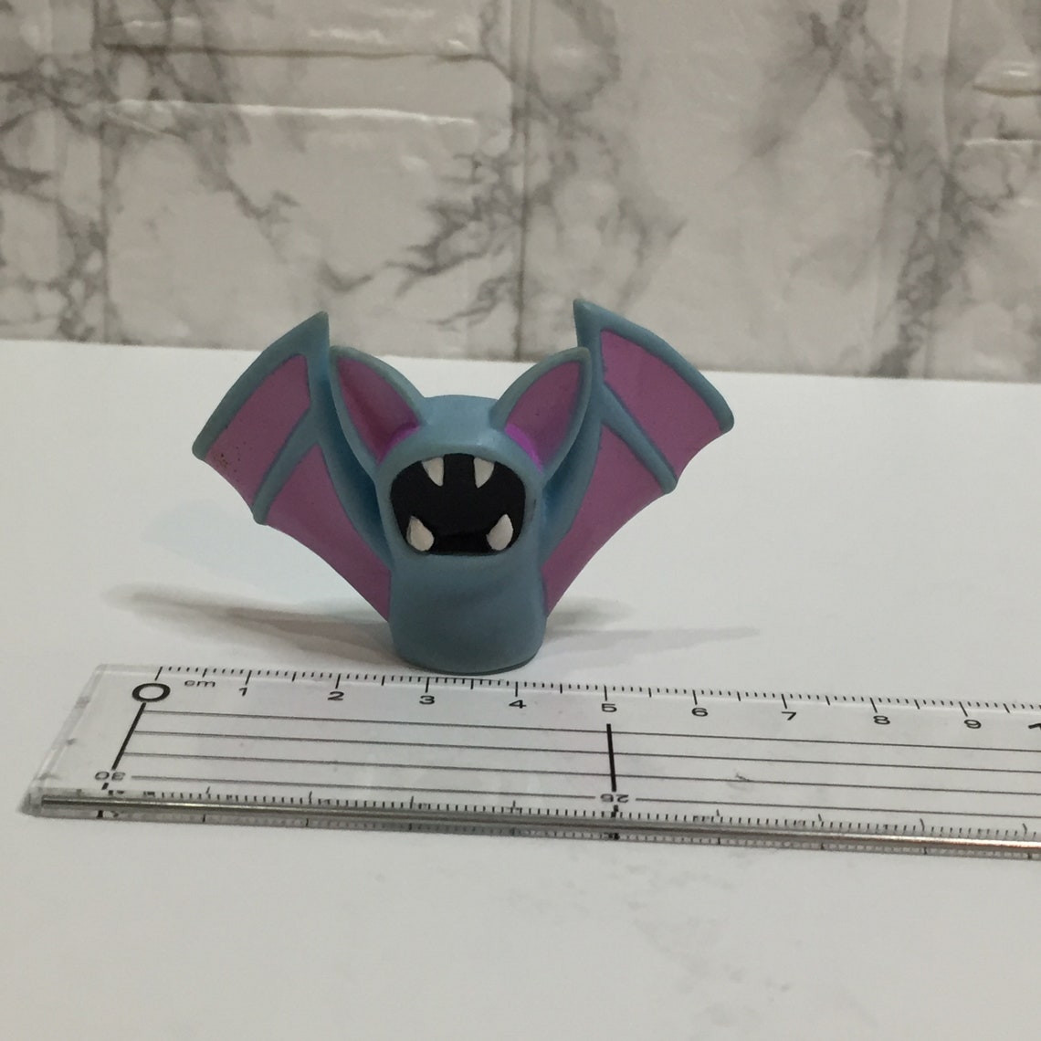Zubat Pokemon Figure mini doll Very Rare1998 Pocket Monster Etsy