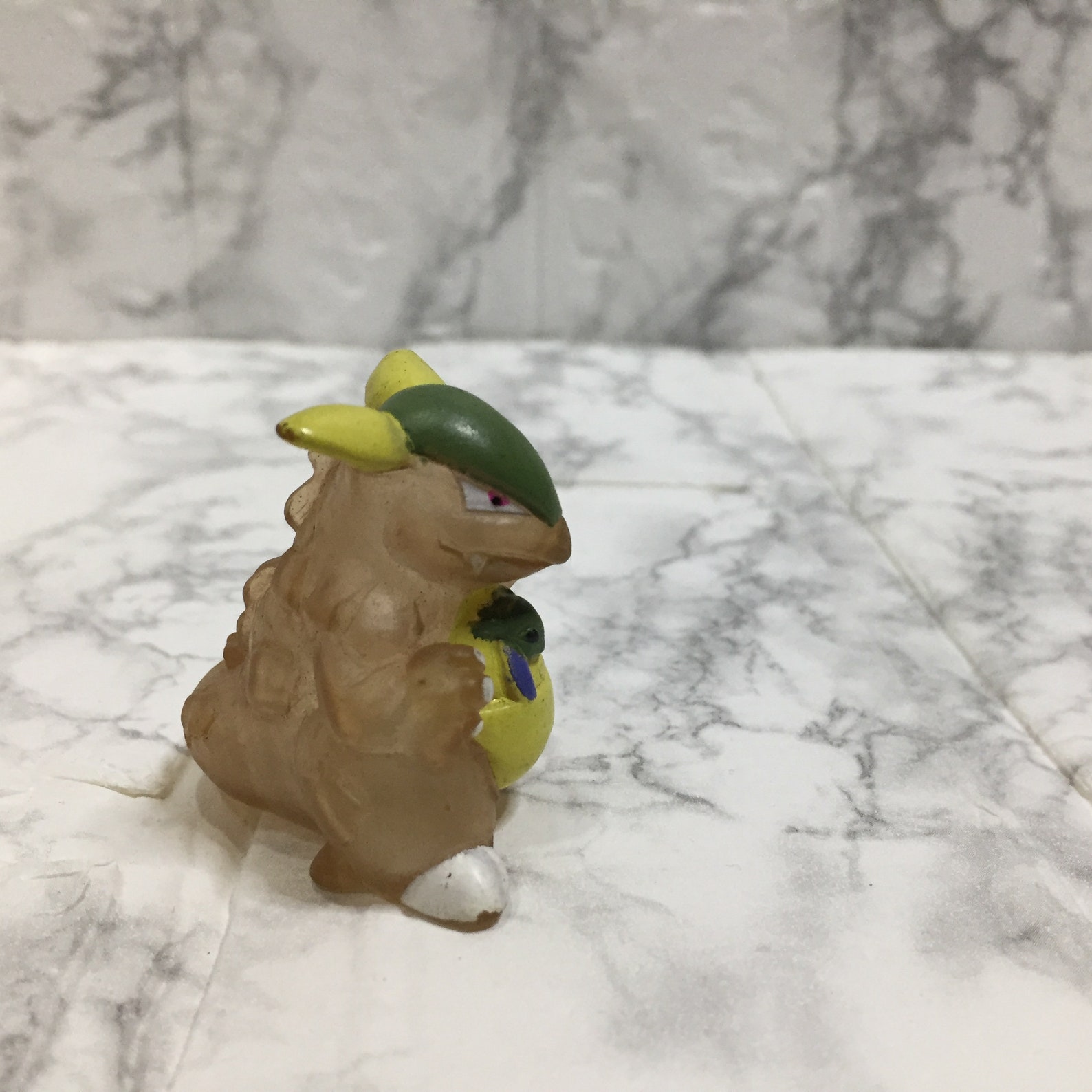 Kangaskhan Pokemon Figure mini doll Very Rare1996 Pocket | Etsy