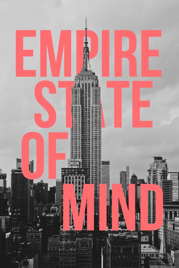 Empire State Building Art Print: New York Cityscape