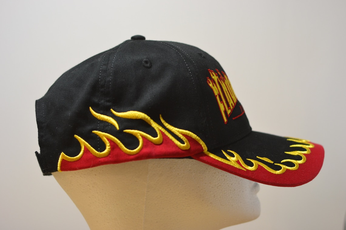 Embroidered FLAVORTOWN USA Flame Hat Guy Fieri Dad Hat Etsy