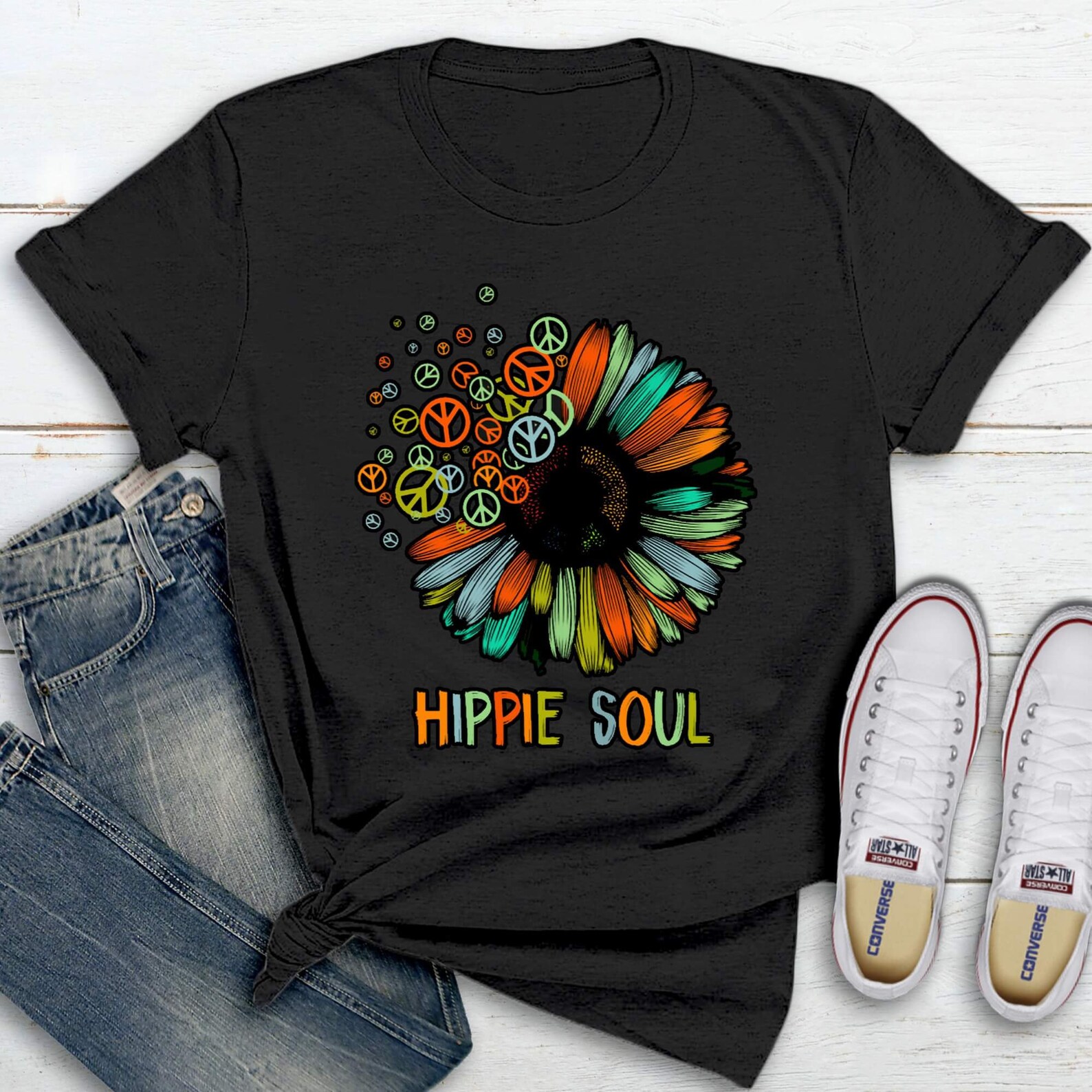 Hippie Soul Shirt Novelty Shirt Hippie Shirt Boho Shirt | Etsy