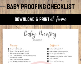 Lista de verificación de pruebas para bebés - arcoíris