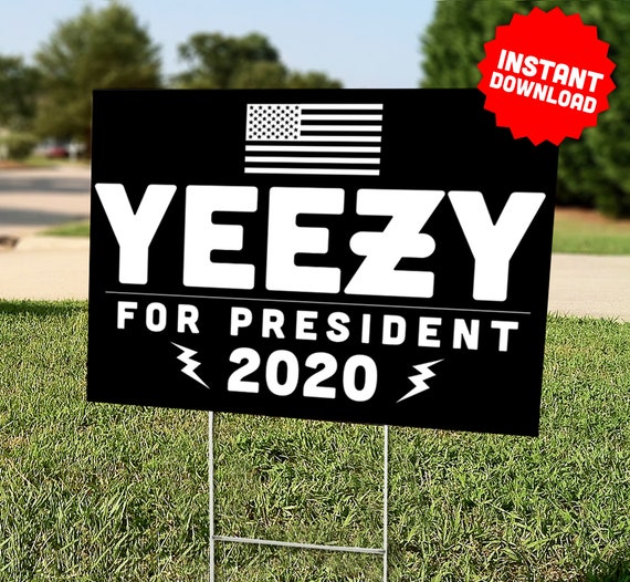 yeezy 2020 sign