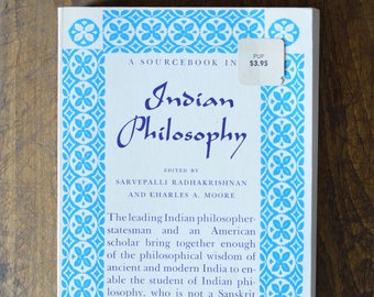 vintage Non-Fiction Paperback: A Sourcebook in Indian Philosophy, édité par Sarvepalli Radhakrishnan et Charles A Moore